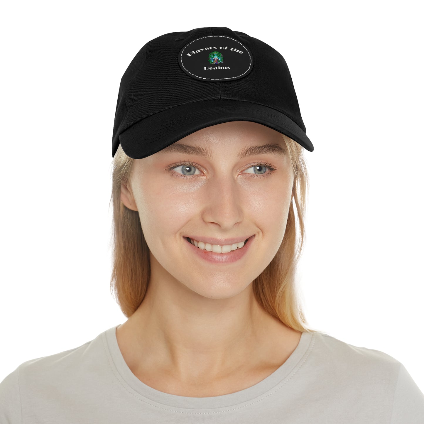 PotR Dad Hat with Leather Patch (Round)