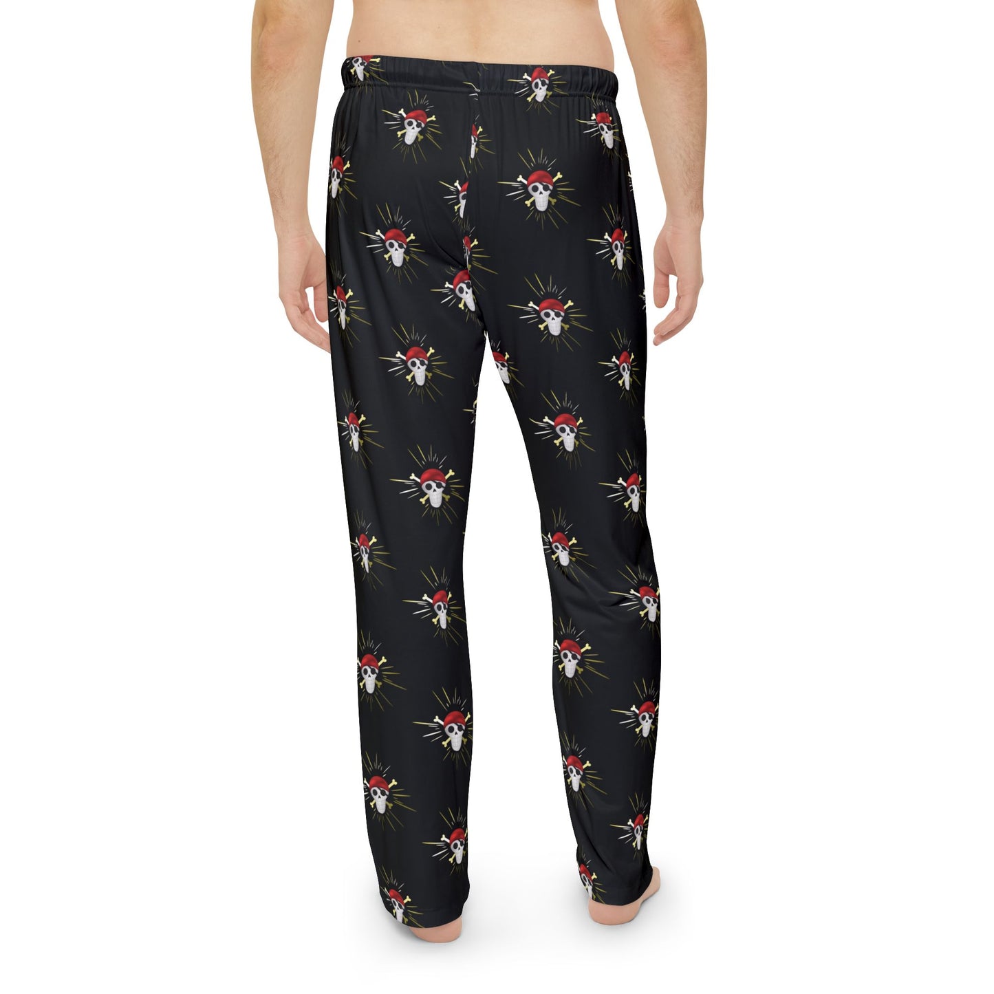 Sun-Veiled Men's Pajama Pants (AOP)