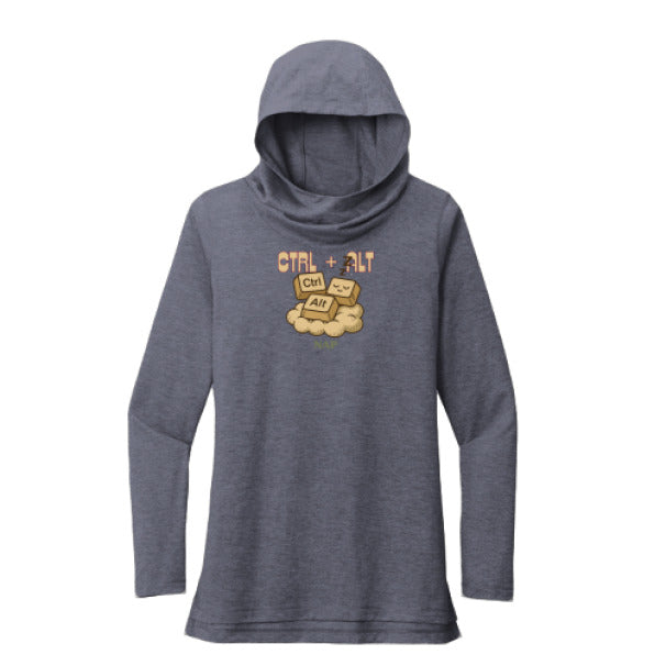 True Navy Hthr - FRONT