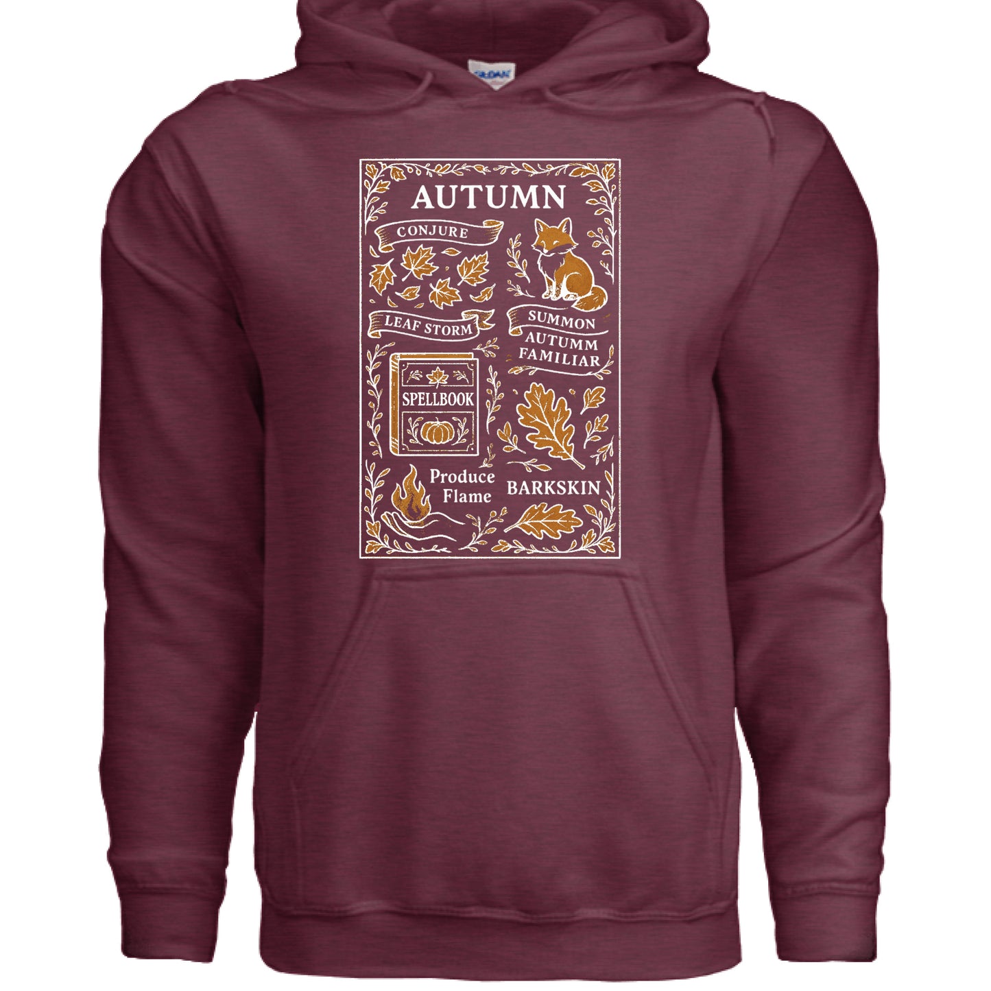 Heather Sport Dark Maroon - FRONT